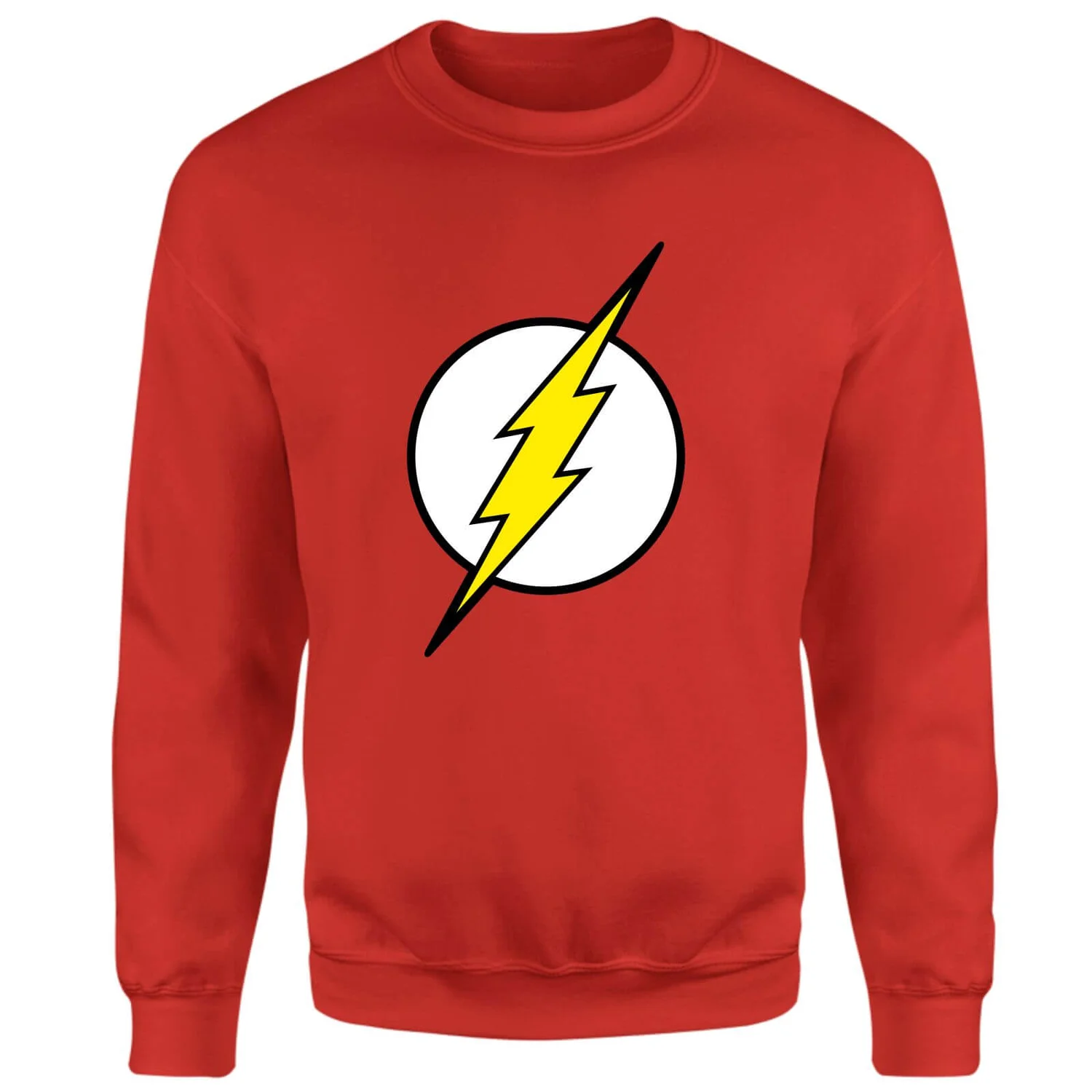 Justice League Flash Logo Sweatshirt - Red