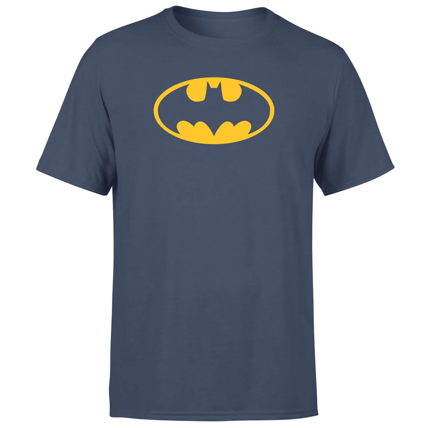 Justice League Batman Logo Men's T-Shirt - Navy