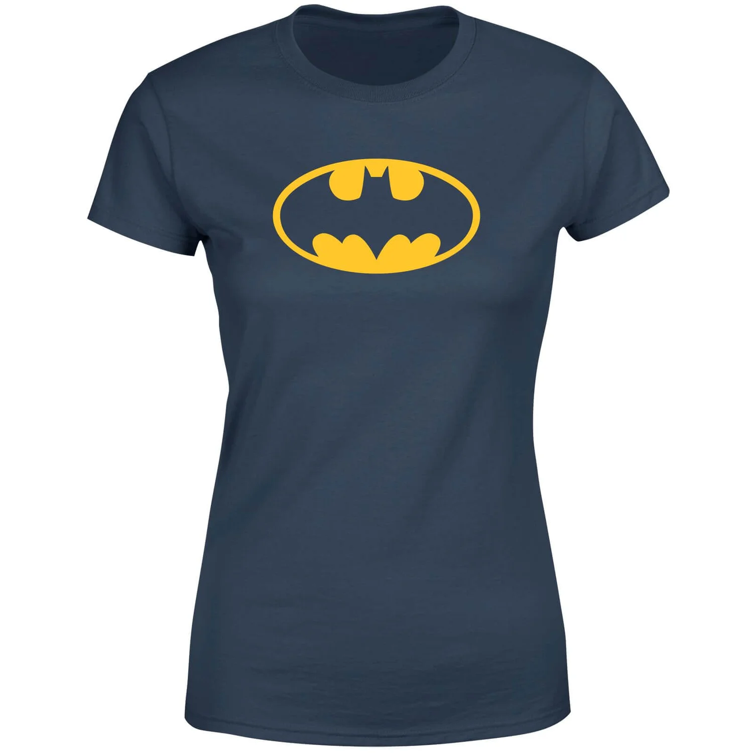 Justice League Batman Logo Women's T-Shirt - Navy