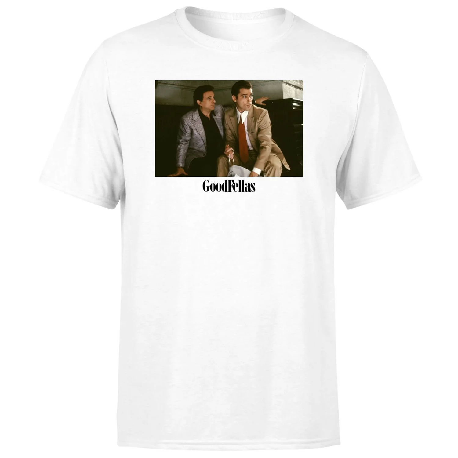 Goodfellas Joe Pesci And Ray Liotta Men's T-Shirt - White