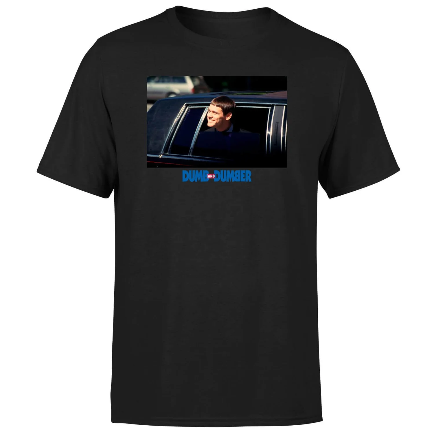 Dumb and Dumber Lloyd Christmas Men's T-Shirt - Black