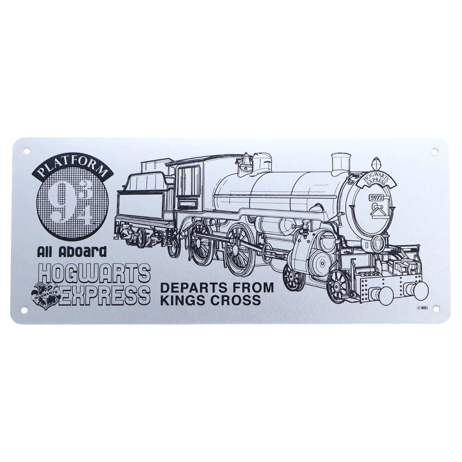 Fanattik Harry Potter Schematic Plate