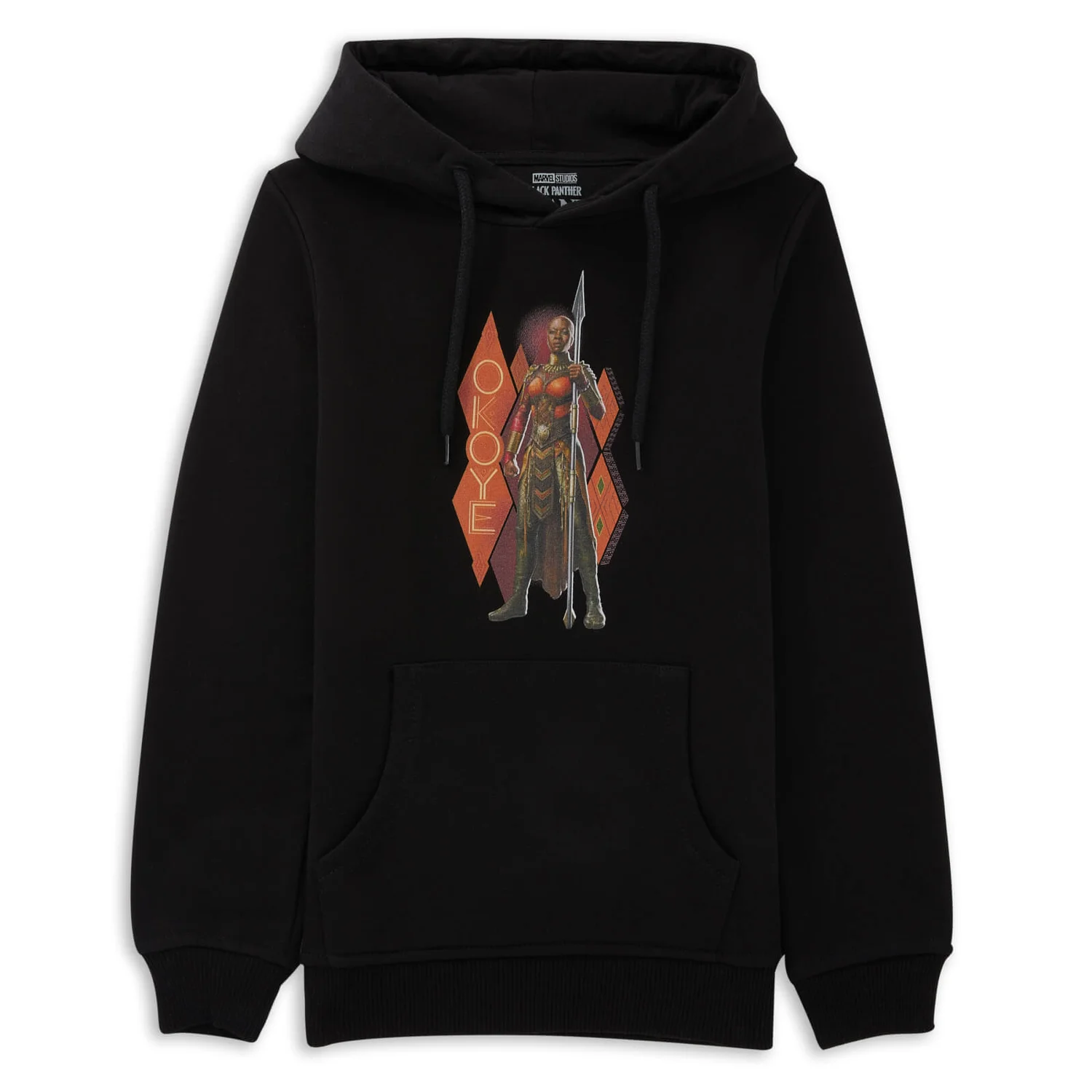Wakanda Forever Okoye Kids' Hoodie - Black