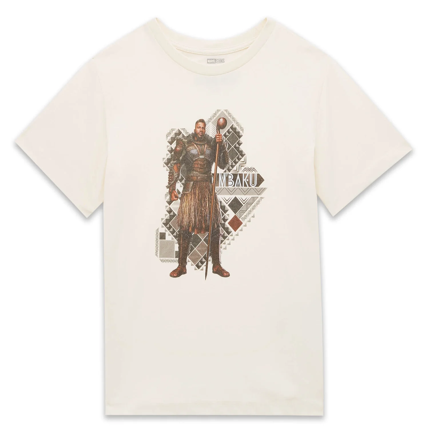 Wakanda Forever M'Baku Kids' T-Shirt - Cream