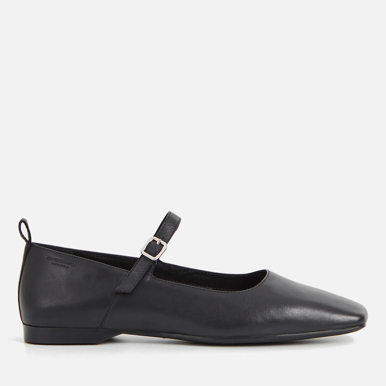 Vagabond Delia Leather Mary-Jane Flats - UK 4