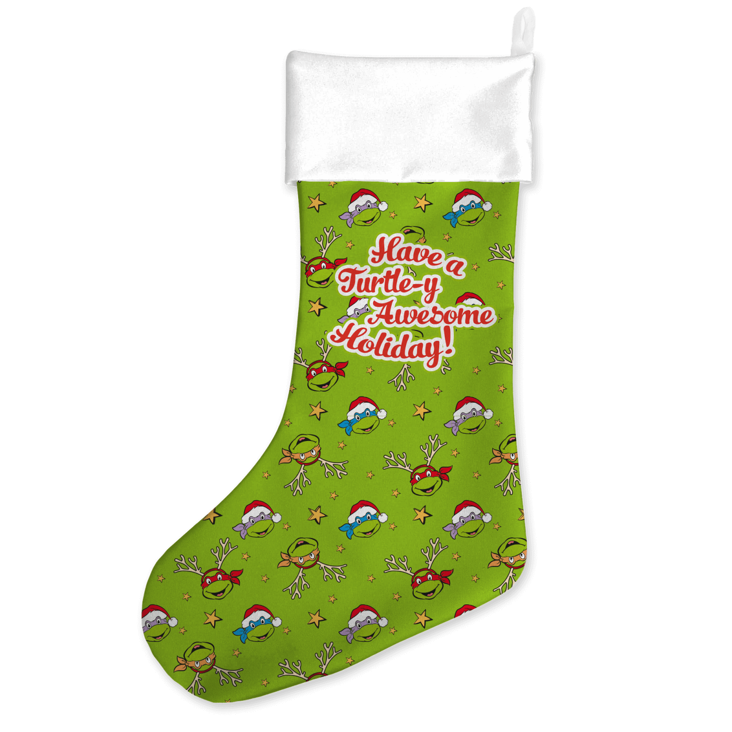 Teenage Mutant Ninja Turtles Have A Turtle-y Awesome Holiday! Christmas Stocking