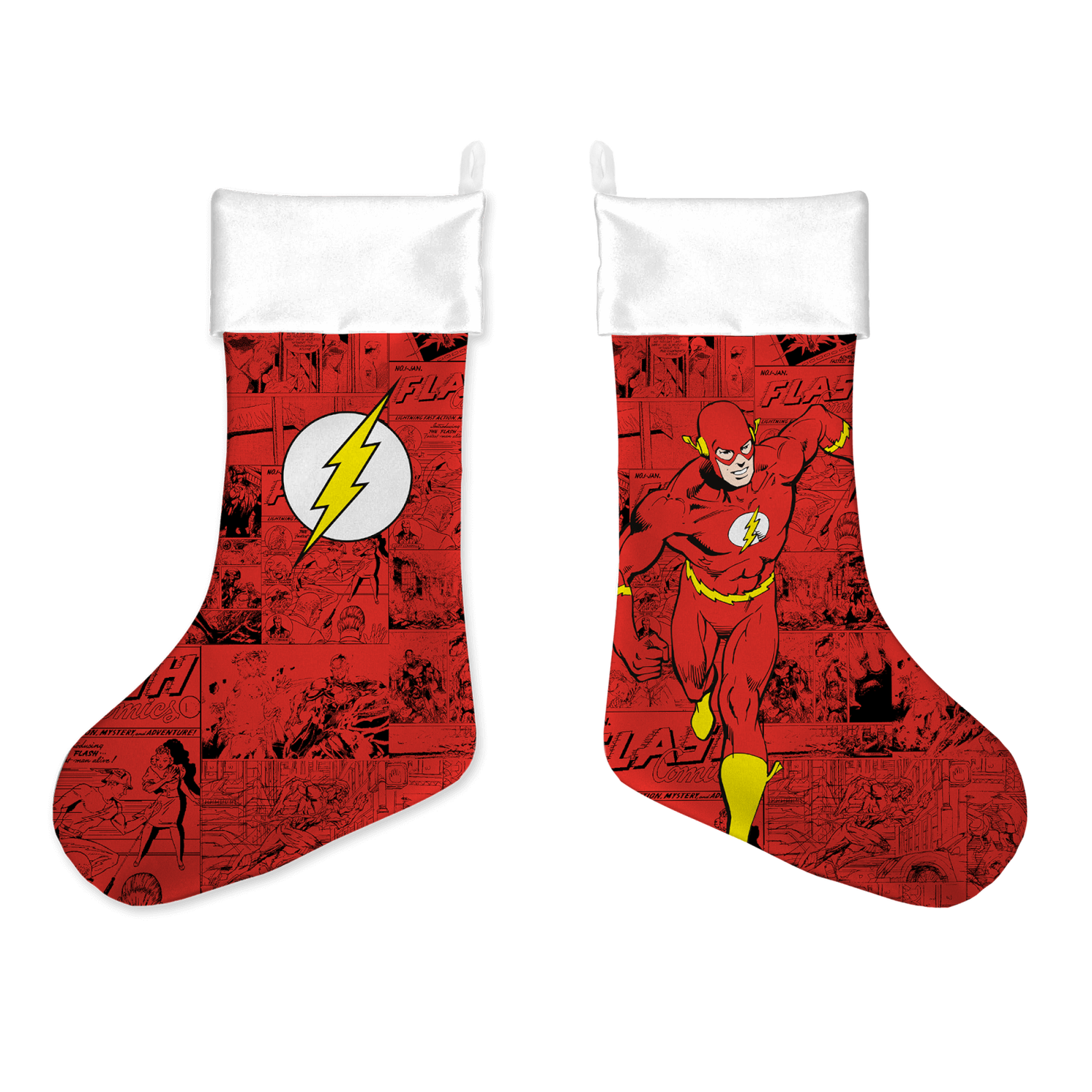 The Flash Comic Christmas Stocking