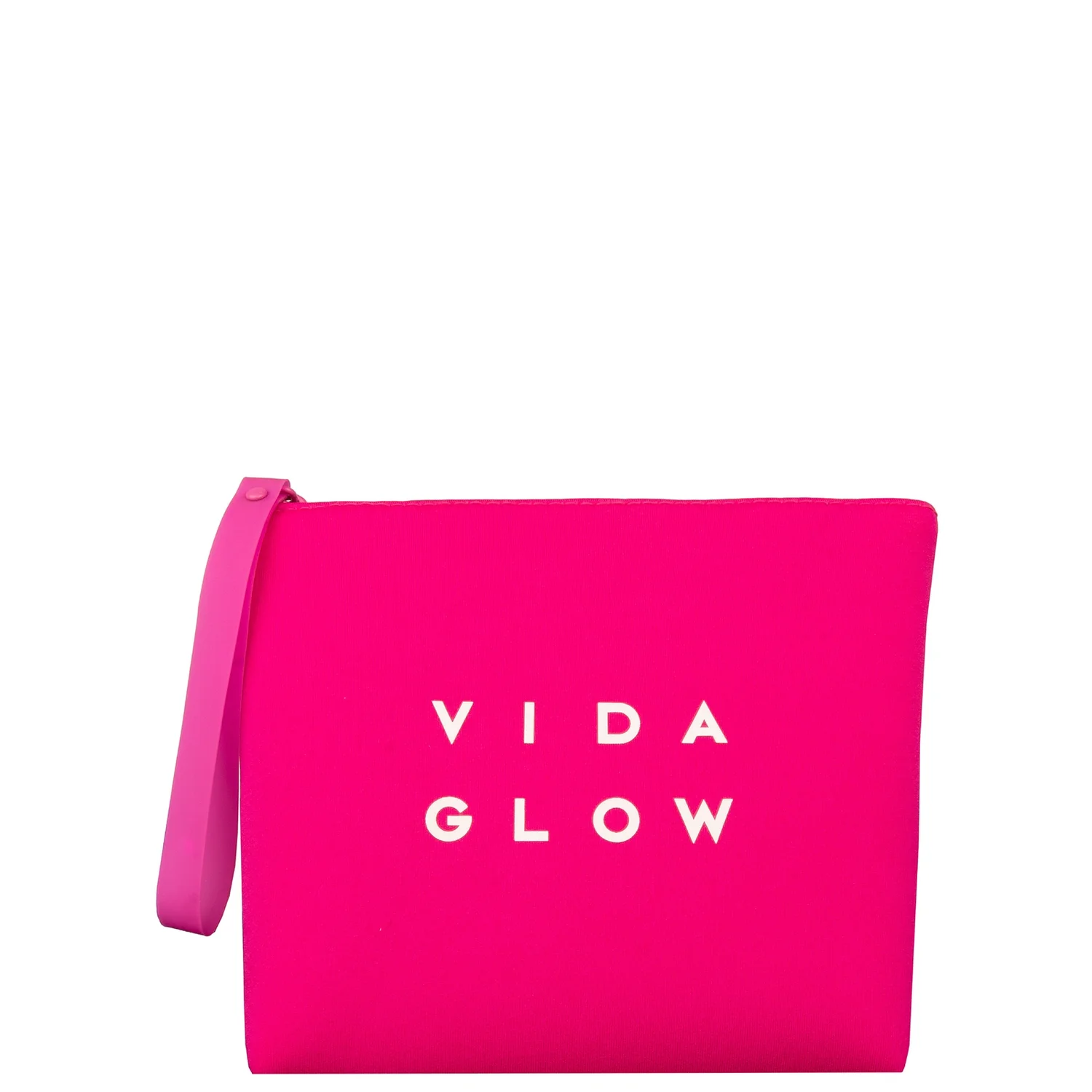 Vida Glow Neoprene Cosmetic Case - Pink