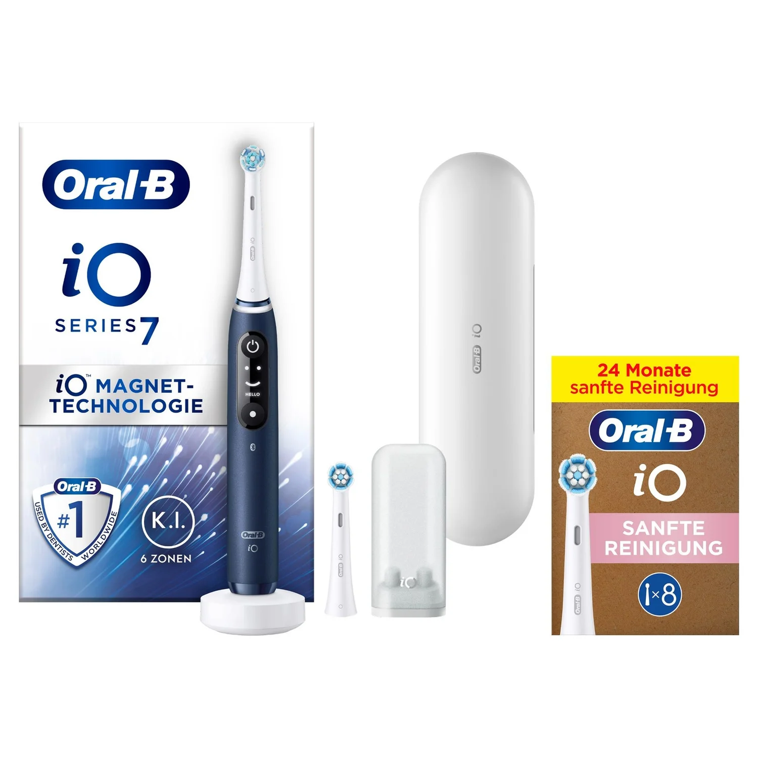 Oral-B iO Series 7N Elektrische Zahnbürste Sapphire Blue