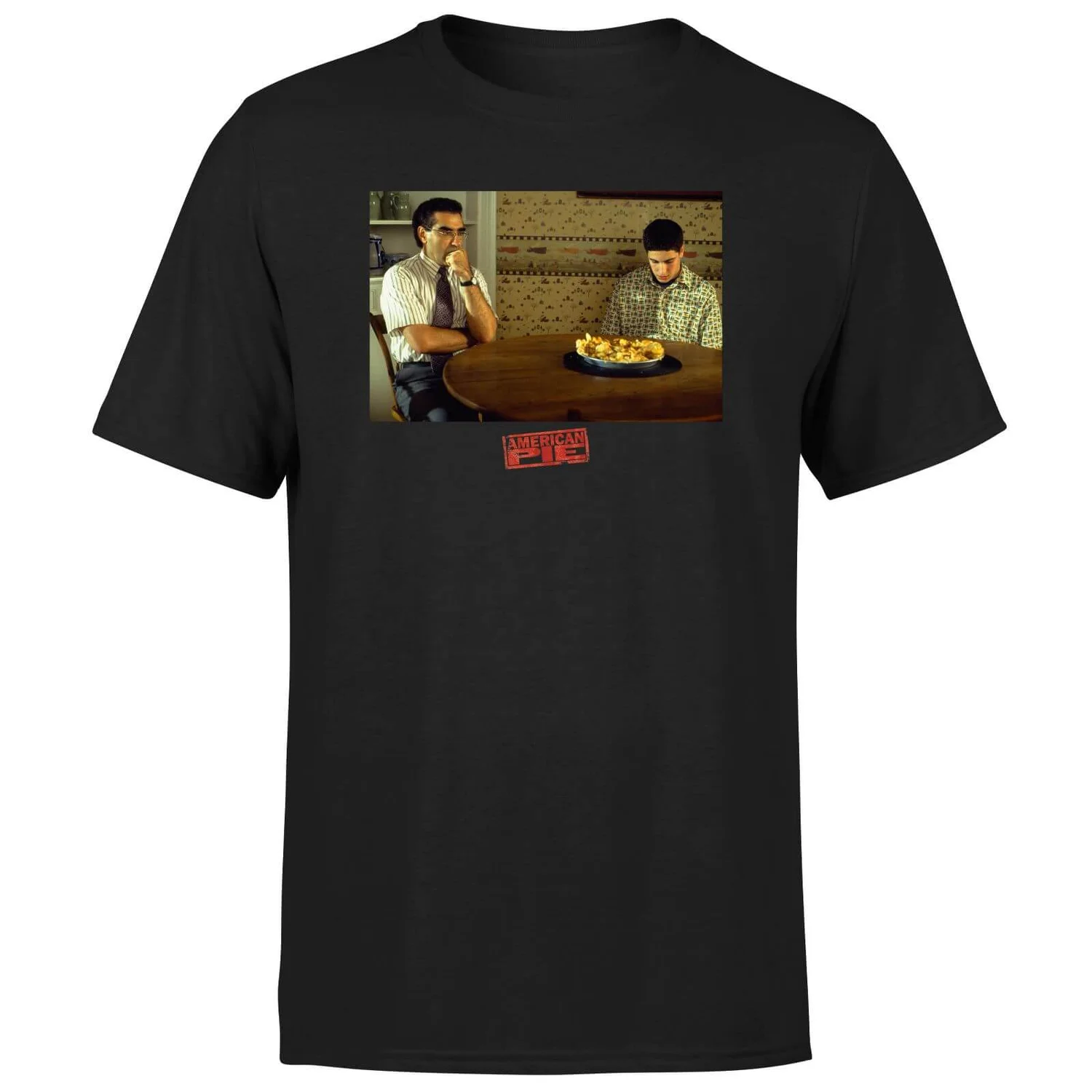 American Pie Incident Unisex T-Shirt - Black
