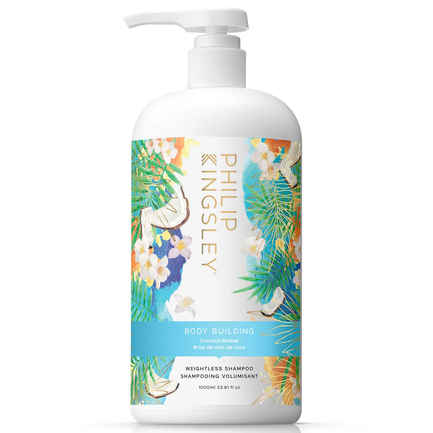 Philip Kingsley Coconut Breeze Body Building Weightless Shampoo 1000ml
