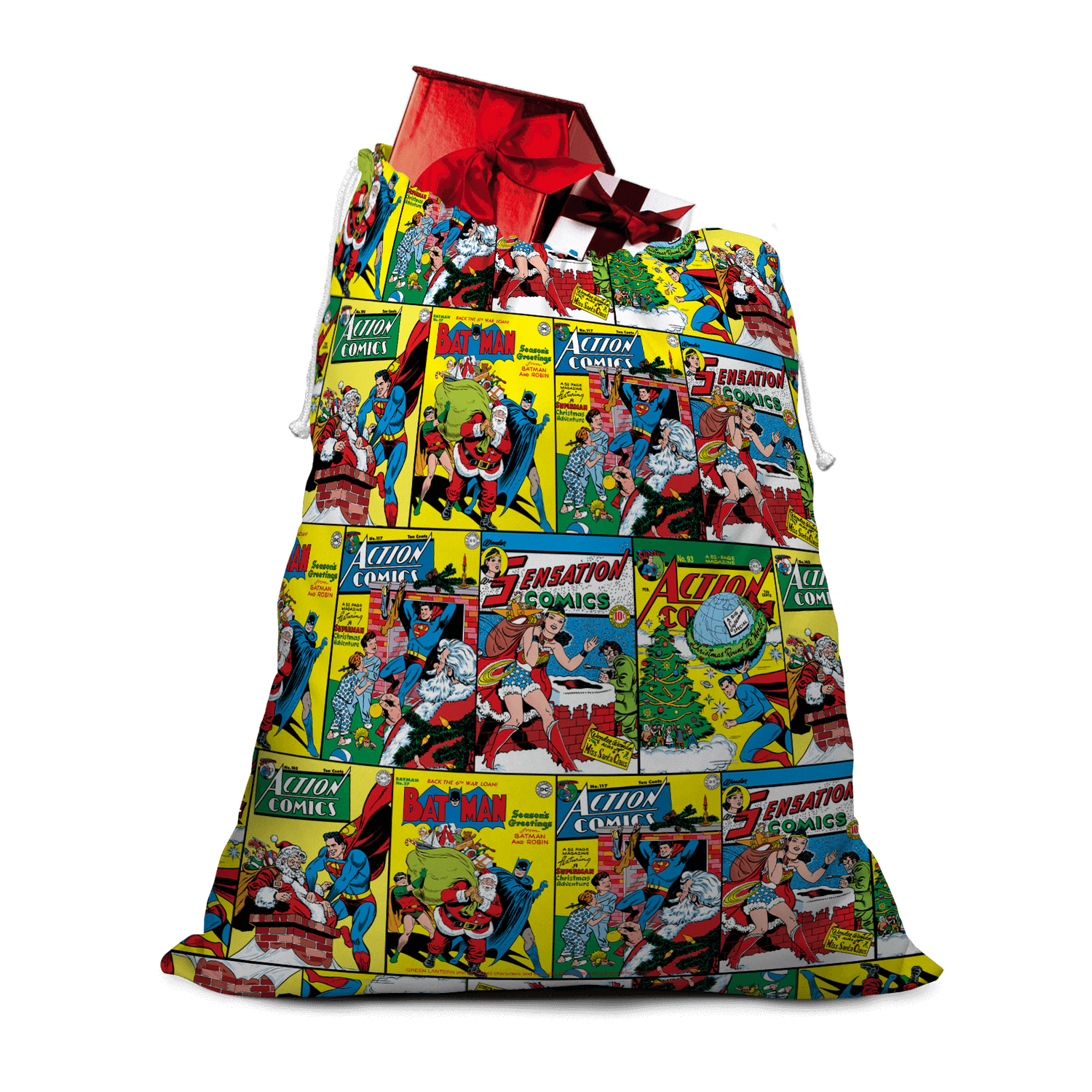 Justice League Christmas Santa Sack