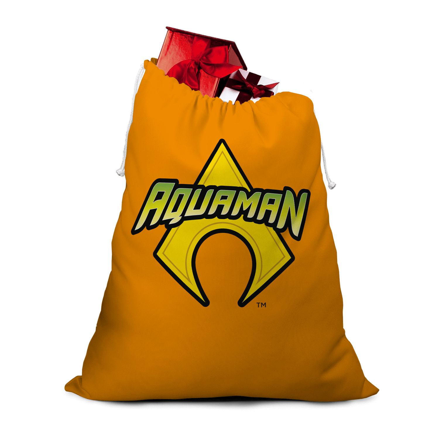 Aquaman Logo Christmas Santa Sack