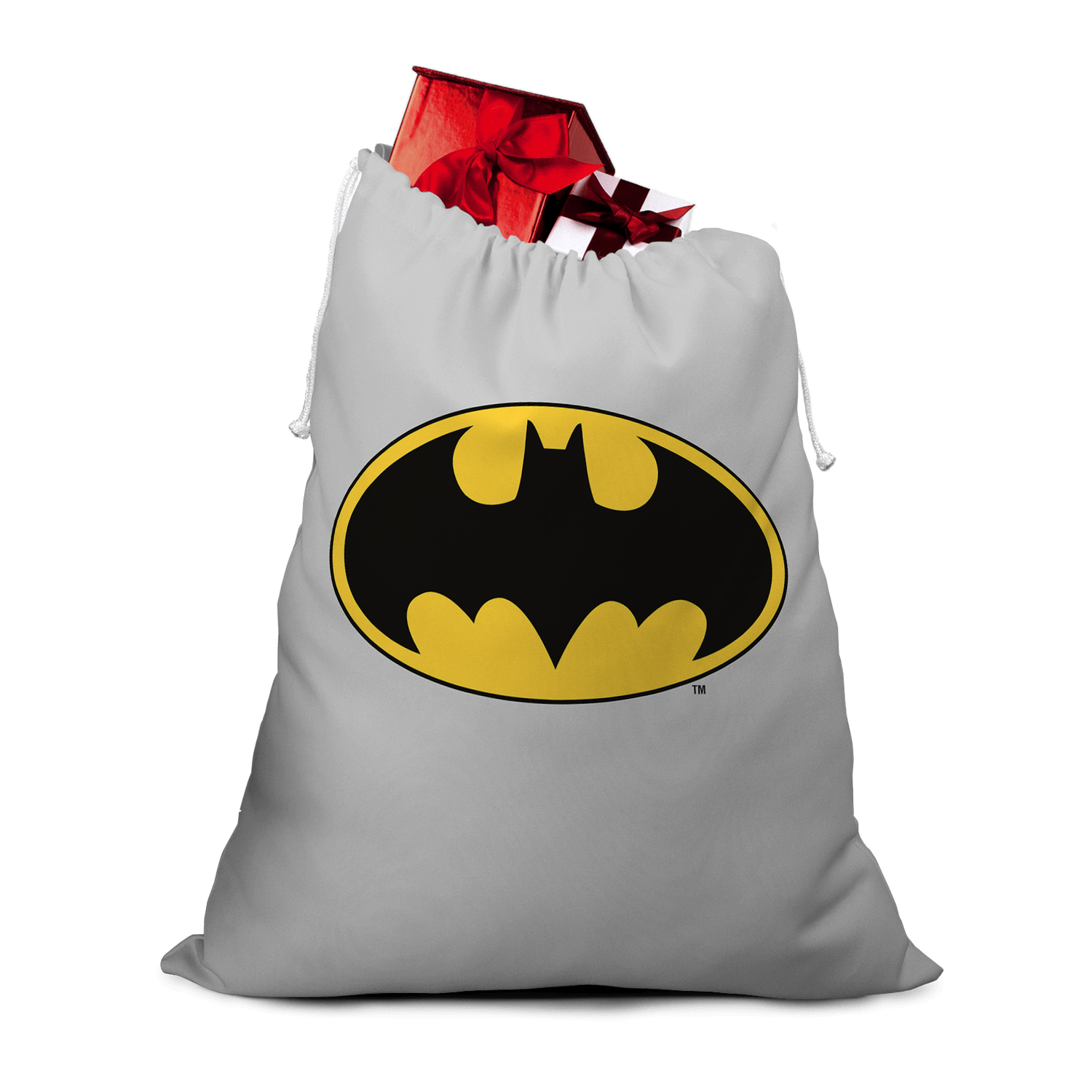 Batman Logo Christmas Santa Sack