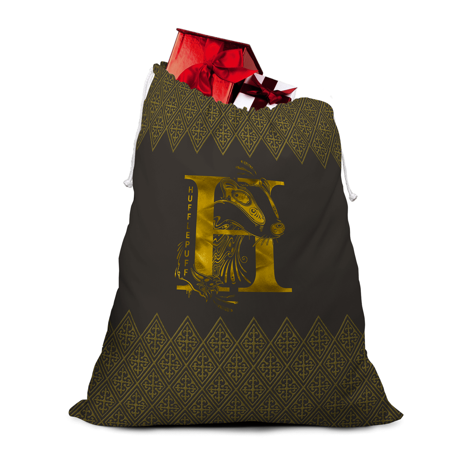 Harry Potter Hufflepuff Christmas Santa Sack