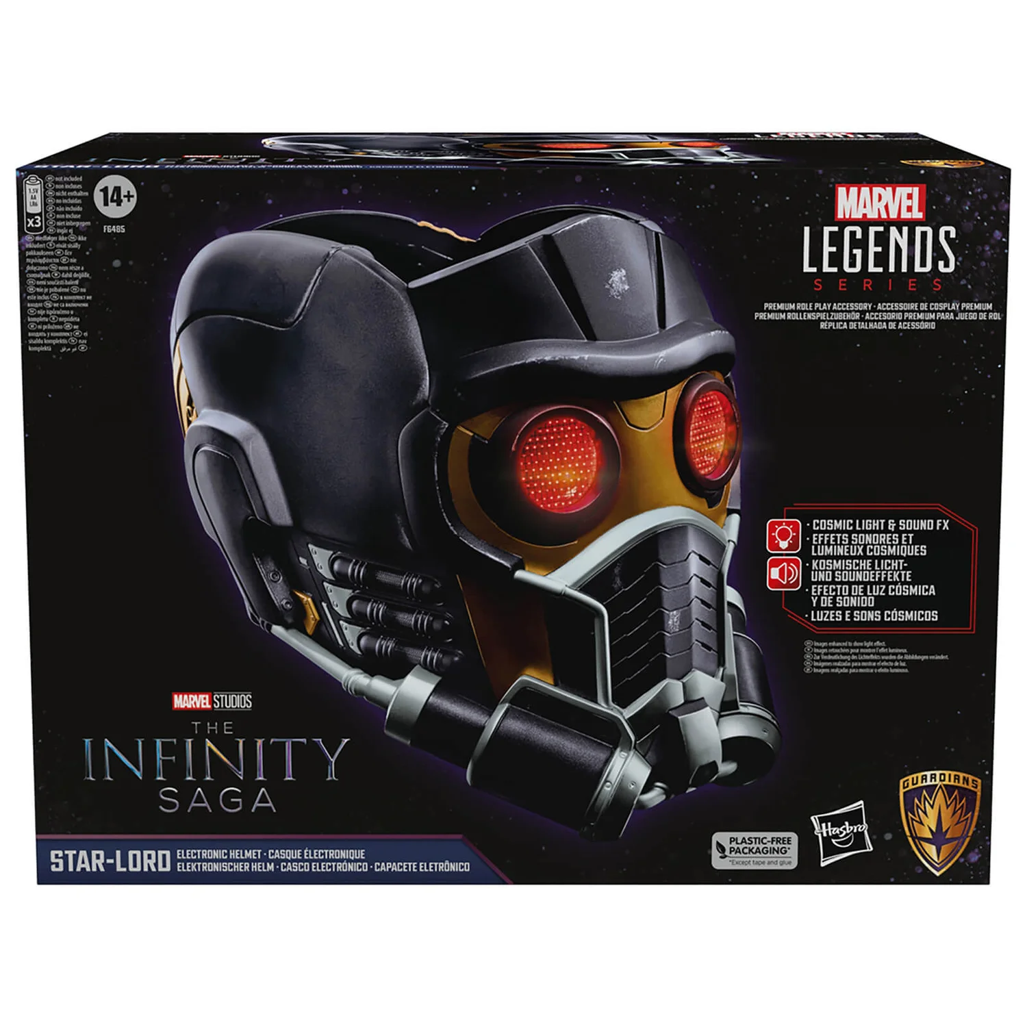 Hasbro Marvel Legends Series Star-Lord Roleplay Helmet