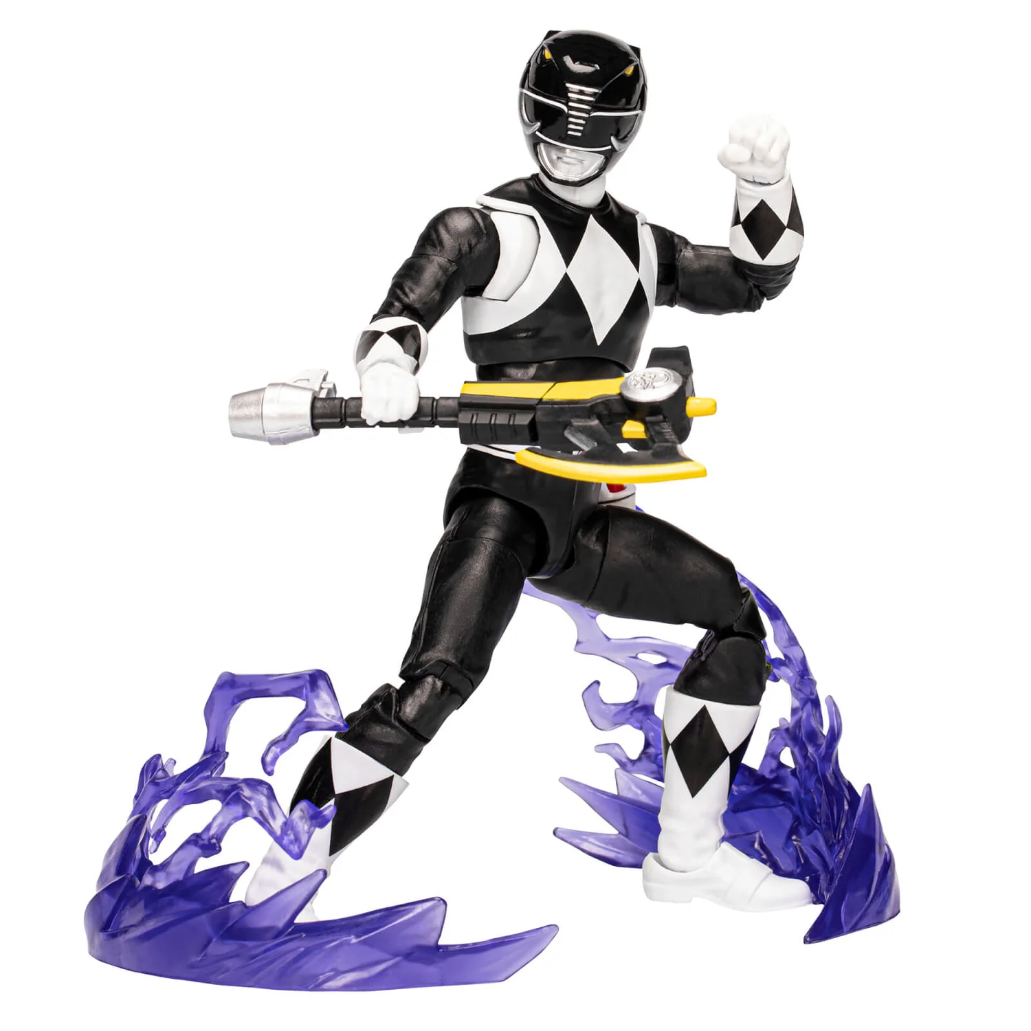 Power Rangers Lightning Collection Remastered Mighty Morphin Black Ranger Action Figure (6")