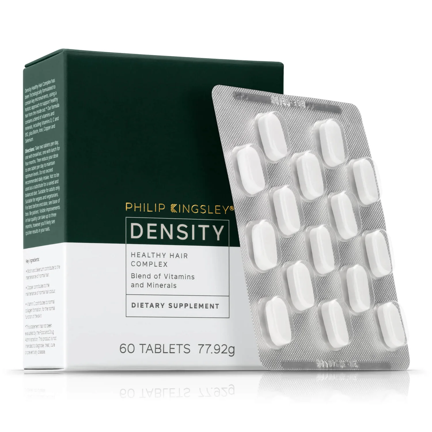 Philip Kingsley Density Healthy Hair Complex Supplements - 60 Tablets