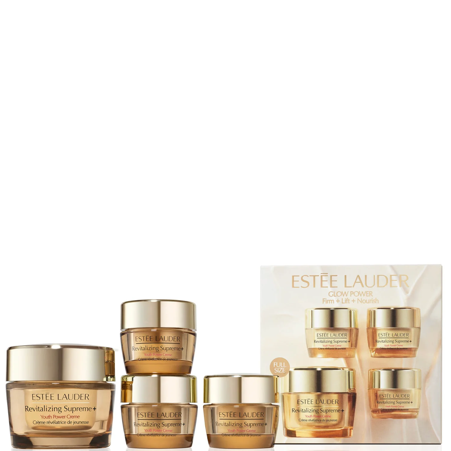 Estée Lauder Glow Power Repair, Lift and Nourish Revitalizing Supreme+ 4 Piece Skincare Gift Set