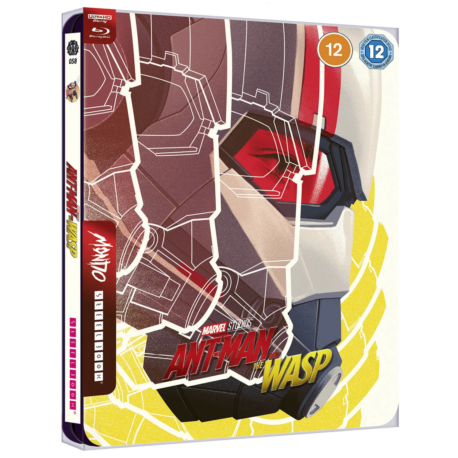 Marvel Studios Antman & The Wasp – Mondo #58 Zavvi Exclusive 4K Ultra HD Steelbook (includes Blu-ray)