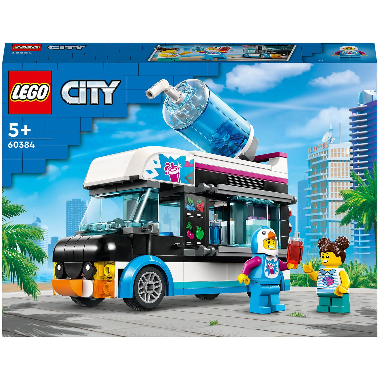 LEGO City: Great Vehicles Penguin Slushy Van Truck Toy (60384)