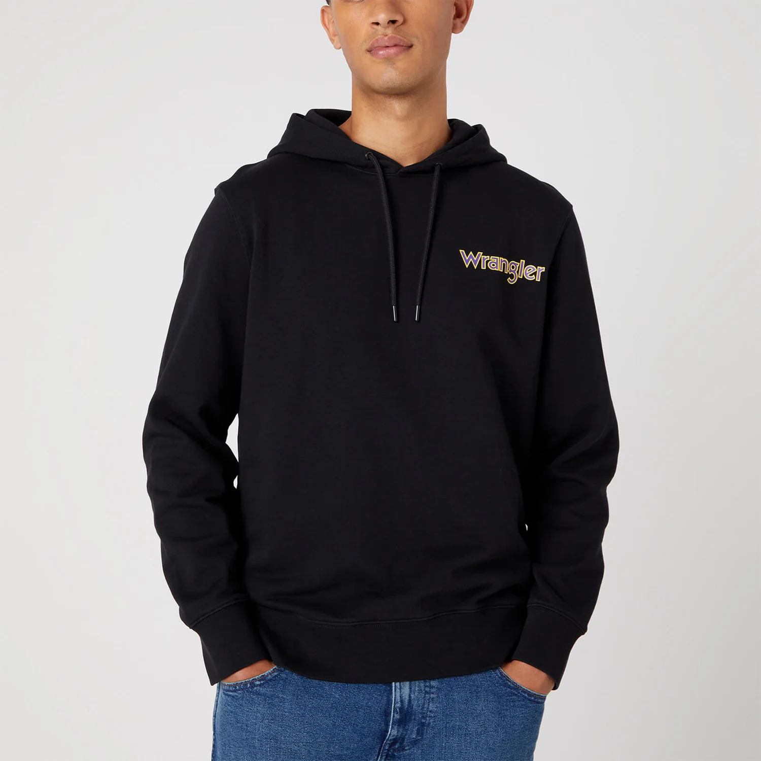 Wrangler Graphic Cotton Hoodie - S