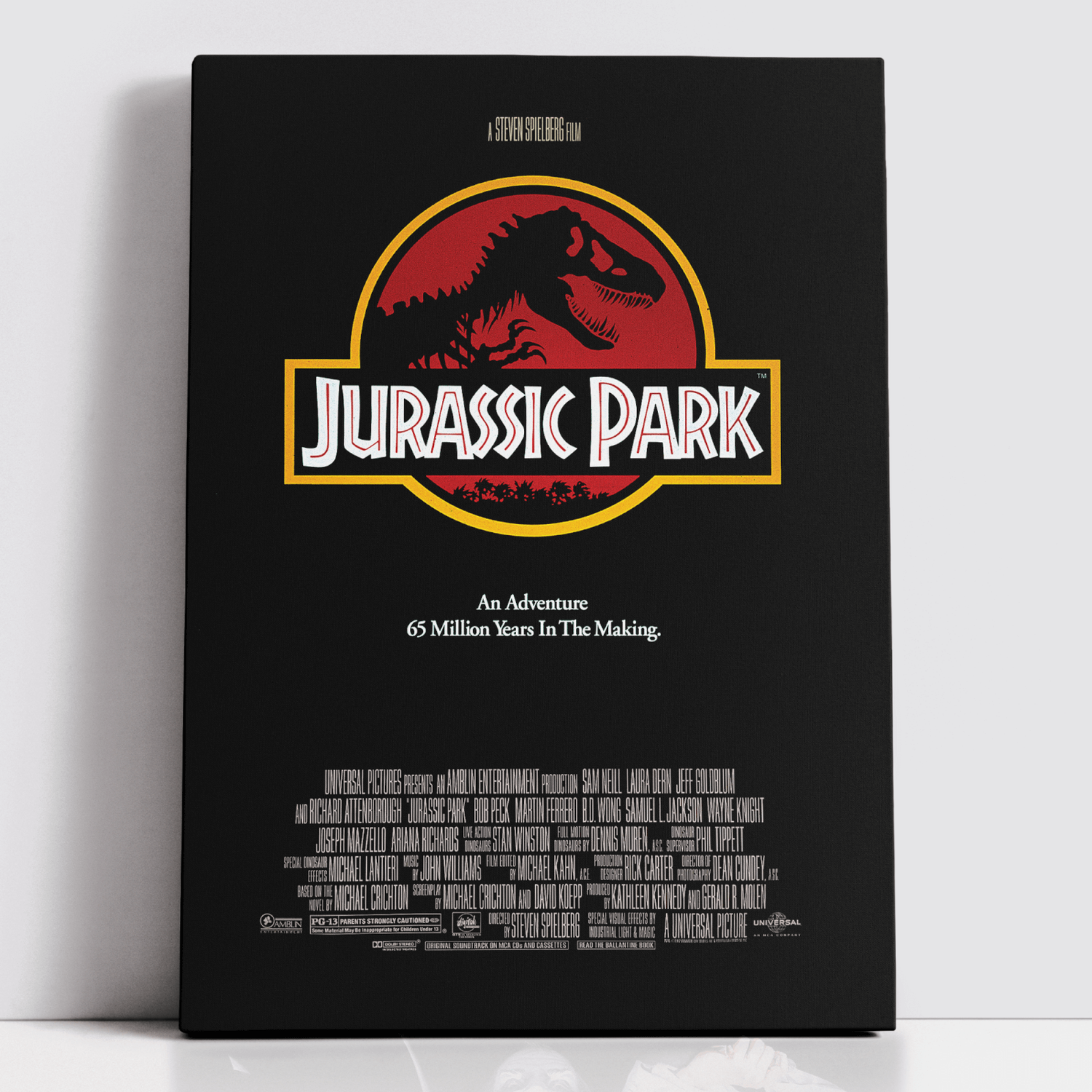 Decorsome x Jurassic Classic Poster Rectangular Canvas