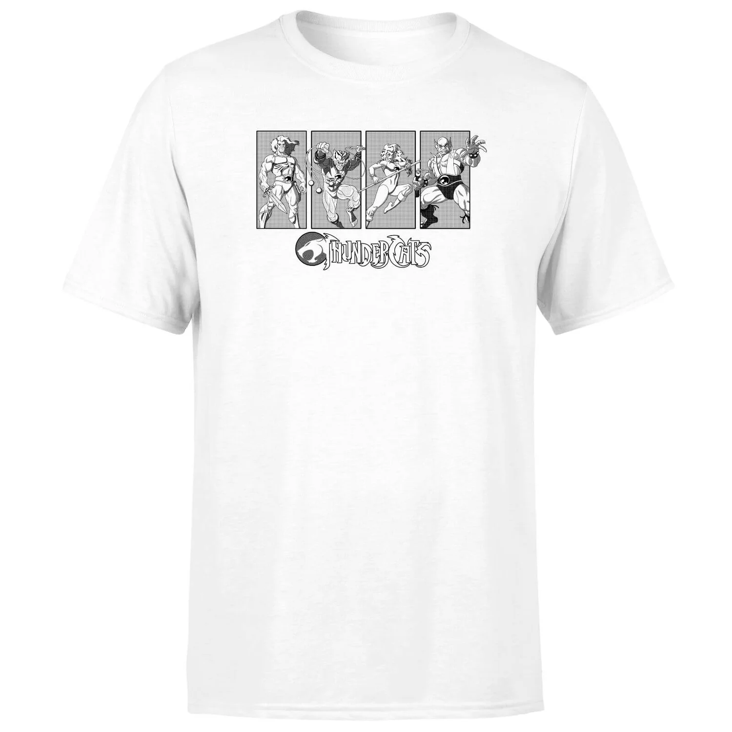 Thundercats Character Panels Unisex T-Shirt - White