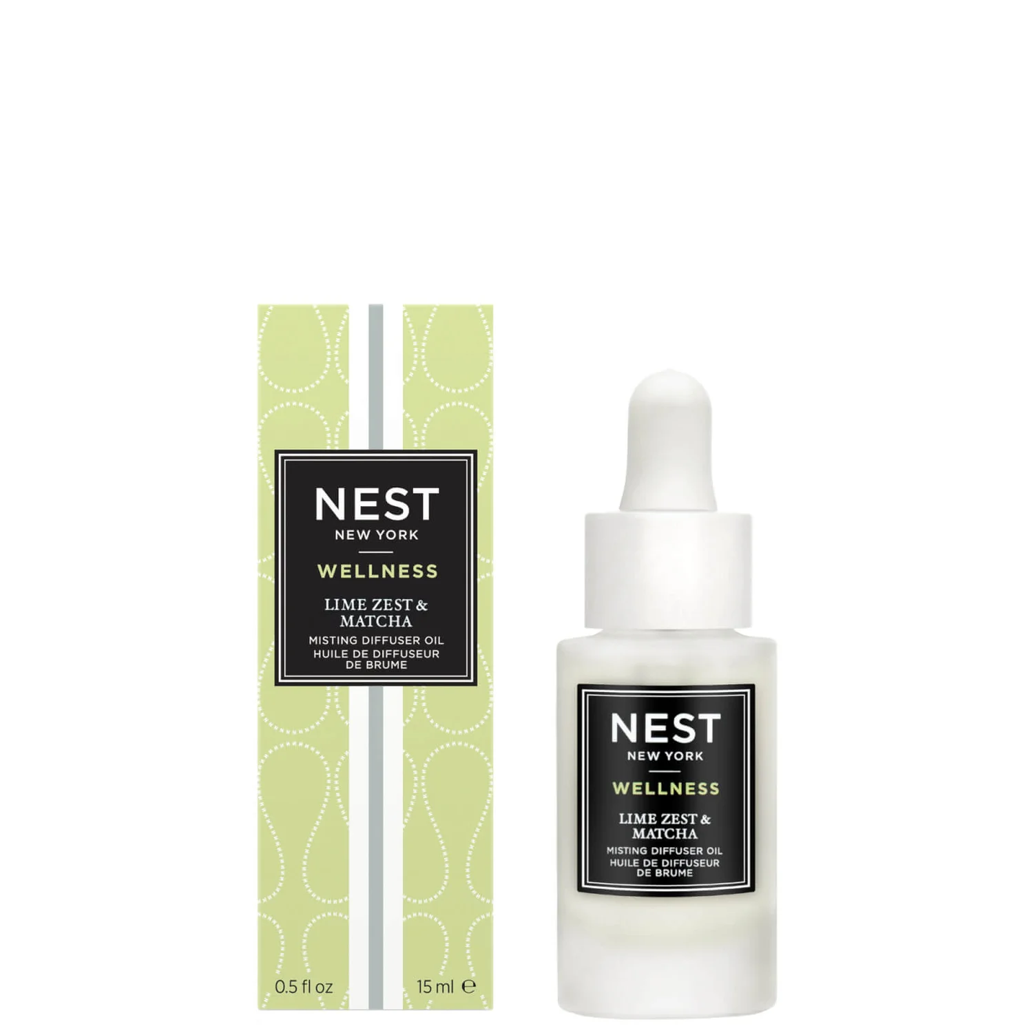 NEST New York Lime Zest & Matcha Misting Diffuser Oil 0.5 fl. oz