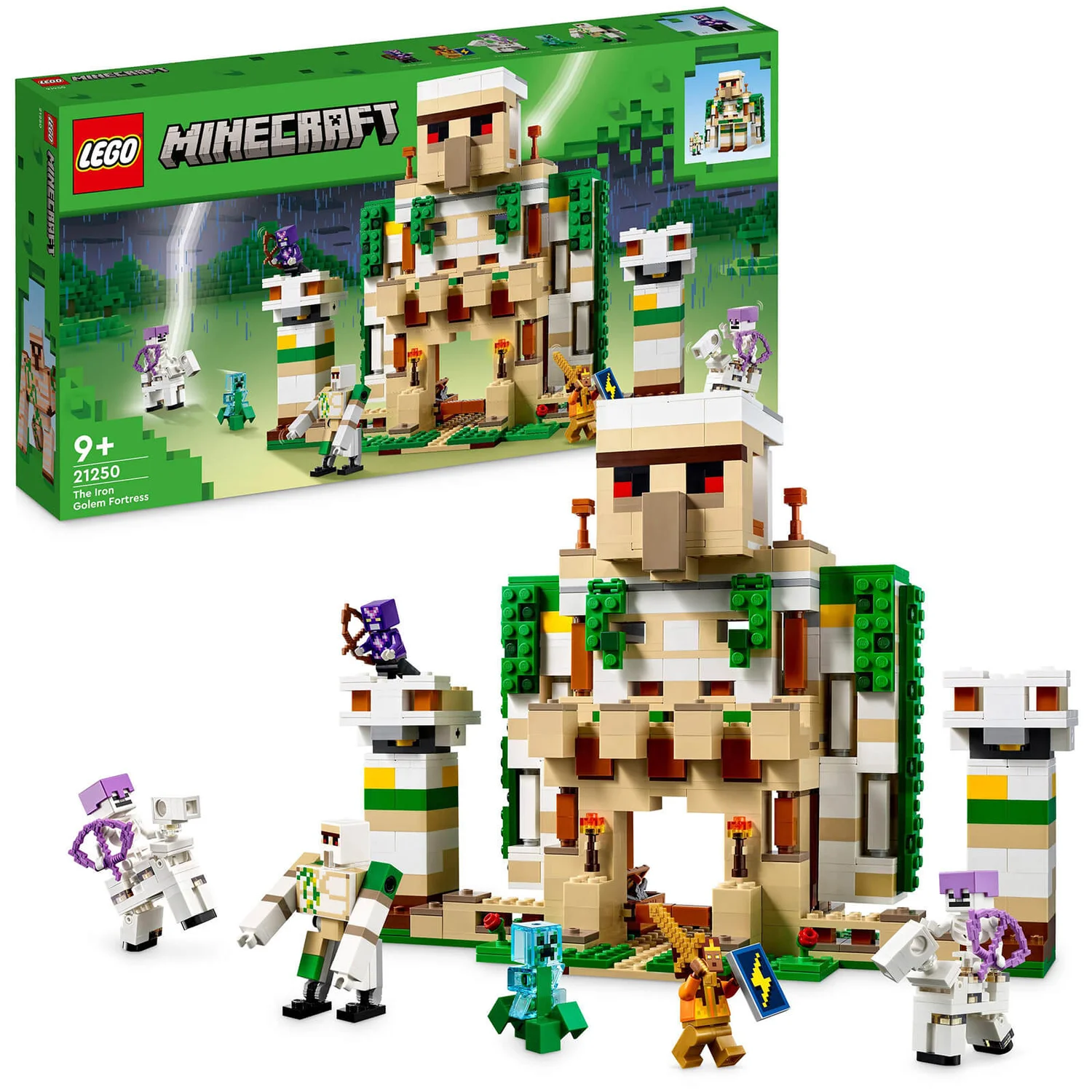 LEGO Minecraft The Iron Golem Fortress Set 21250