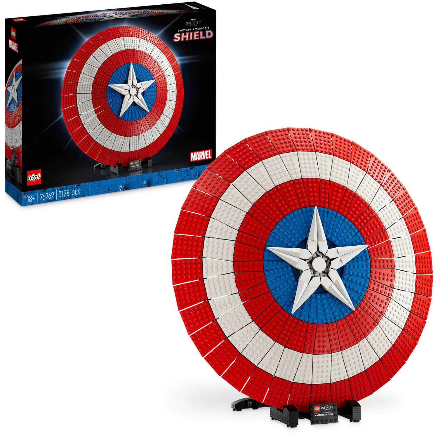 LEGO Marvel Captain America's Shield Set 76262