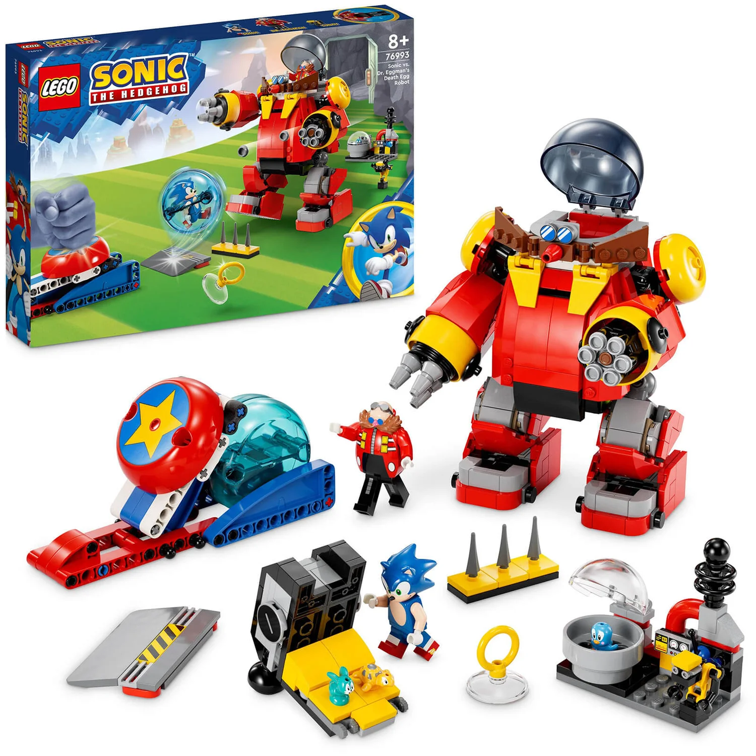 LEGO Sonic the Hedgehog Sonic vs. Dr. Eggman's Death Egg Robot 76993