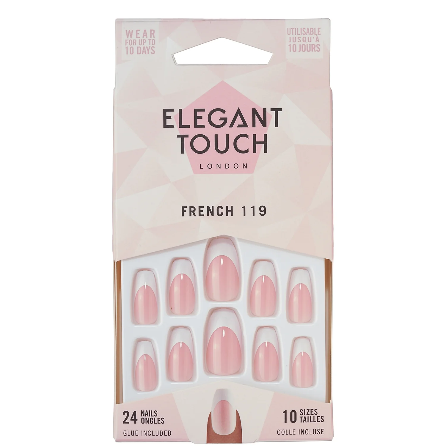 Elegant Touch French Nail Kit - French 119