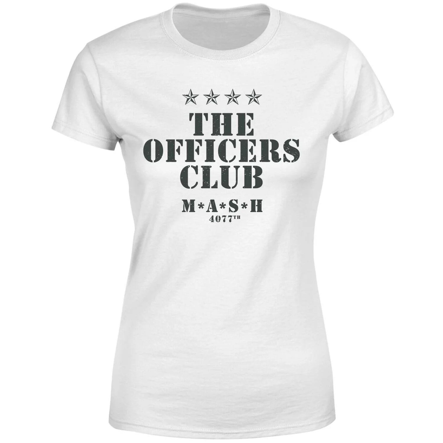 M*A*S*H The Officers Club Women's T-Shirt - White
