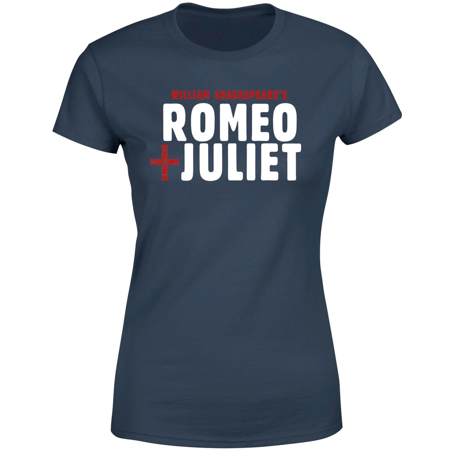 Romeo and Juliet Logo Women's T-Shirt - Navy