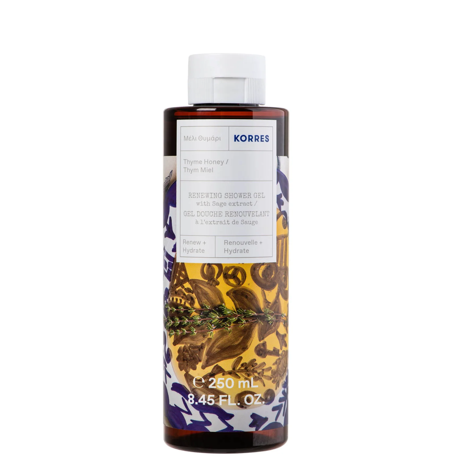 KORRES Thyme Honey Shower Gel 250ml