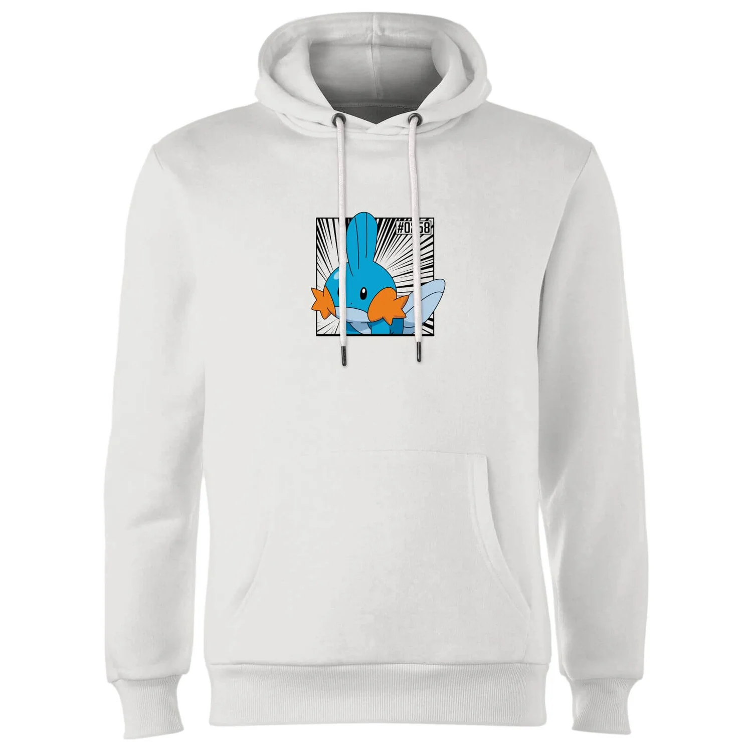 Pokemon Mudkip Hoodie - White
