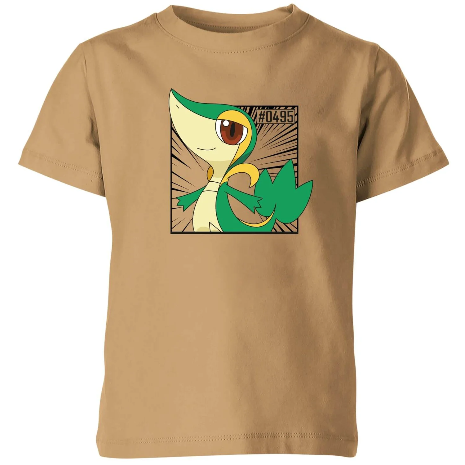 Pokemon Snivy Kids' T-Shirt - Tan