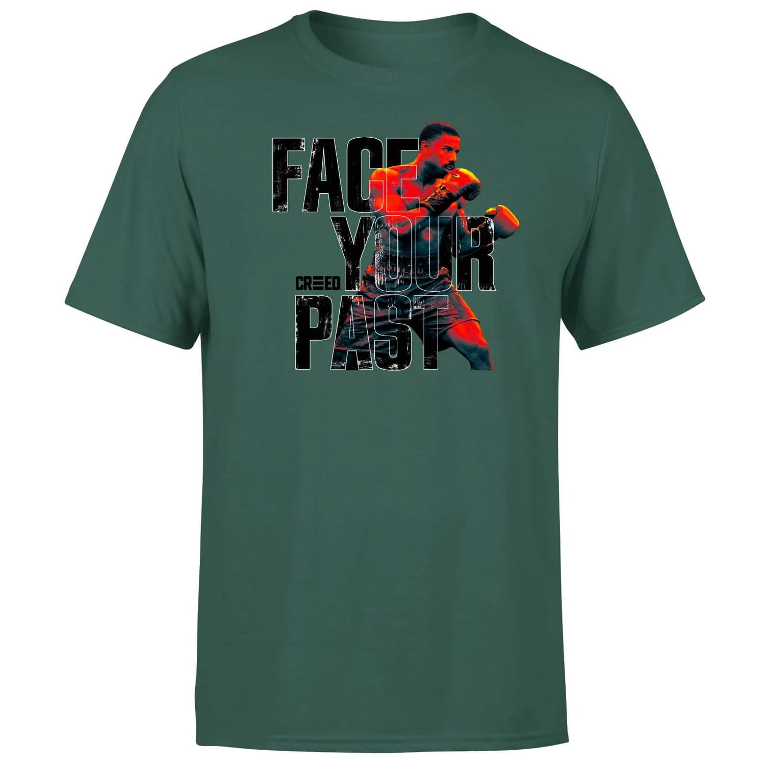 Creed Face Your Past Men's T-Shirt - Green