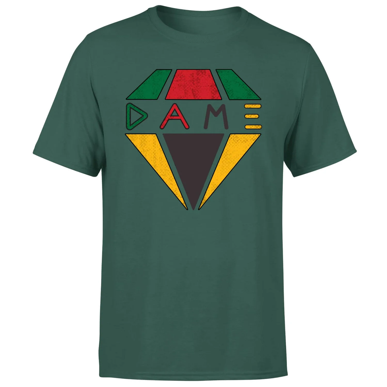 Creed DAME Diamond Logo Men's T-Shirt - Green
