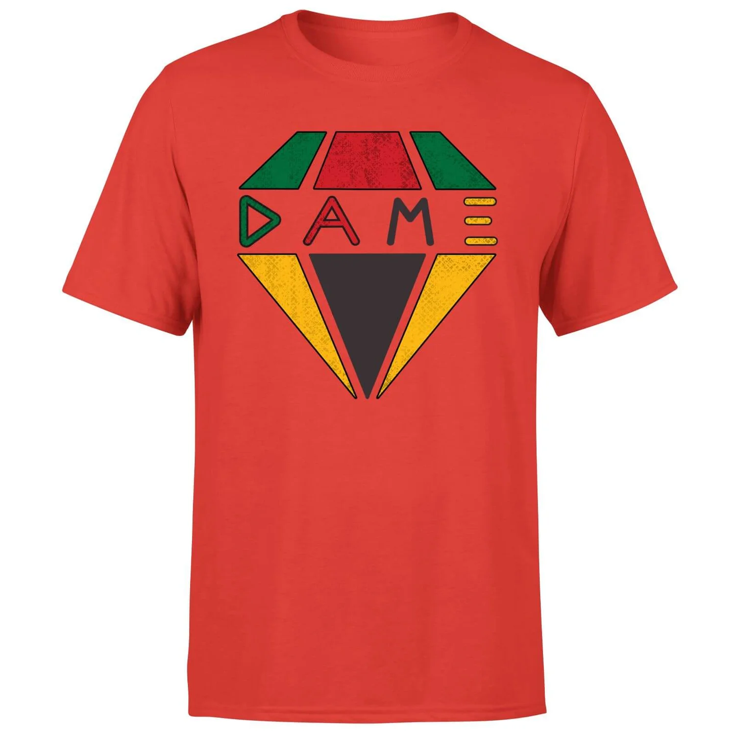 Creed DAME Diamond Logo Men's T-Shirt - Red - XS
