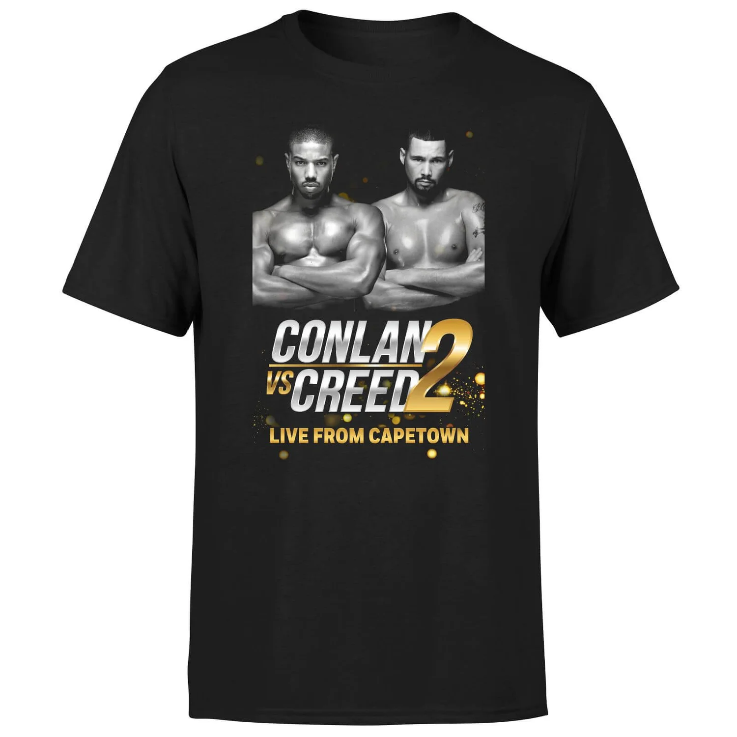 Creed Conlan Vs Creed 2 Poster Men's T-Shirt - Black