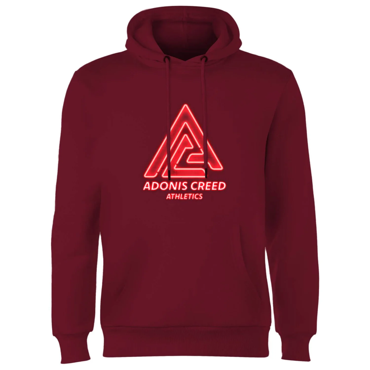 Creed Adonis Creed Athletics Neon Sign Hoodie - Burgundy - S