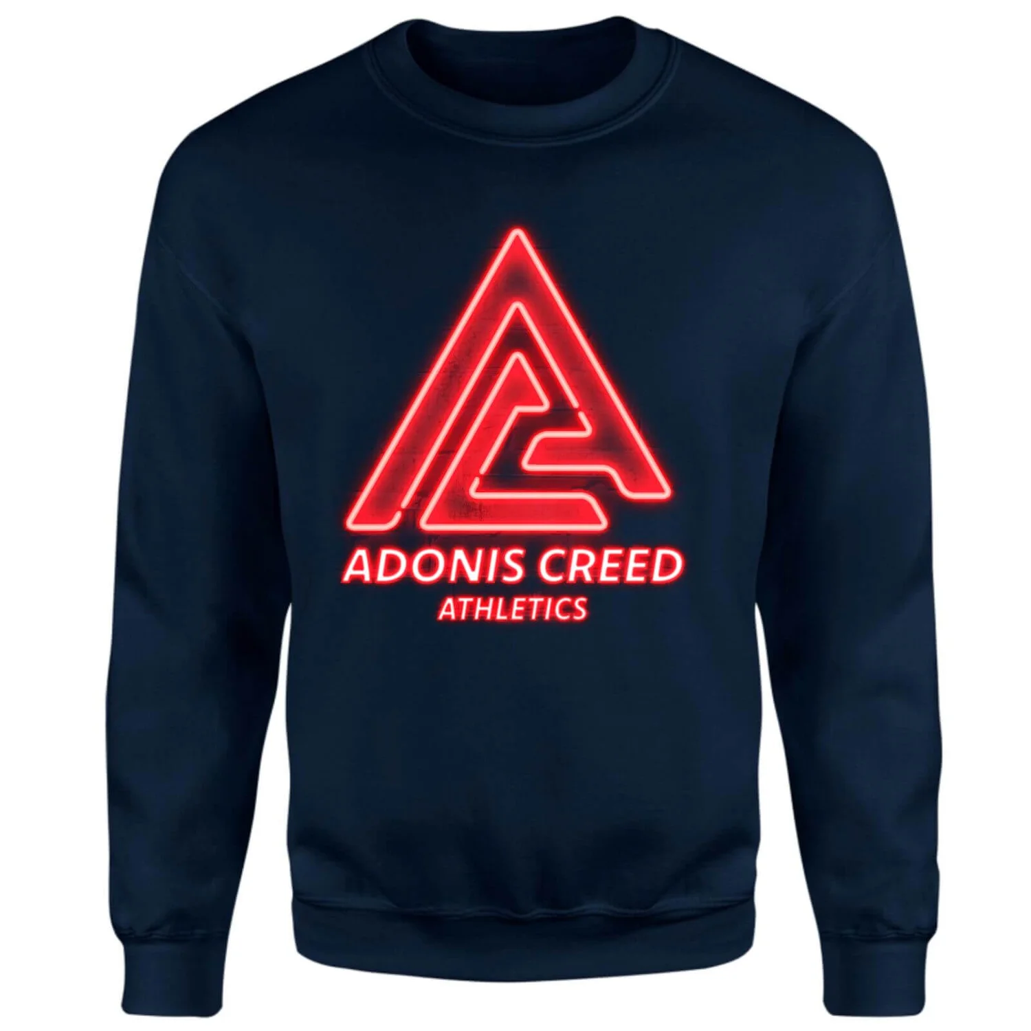 Creed Adonis Creed Athletics Neon Sign Sweatshirt - Navy - S
