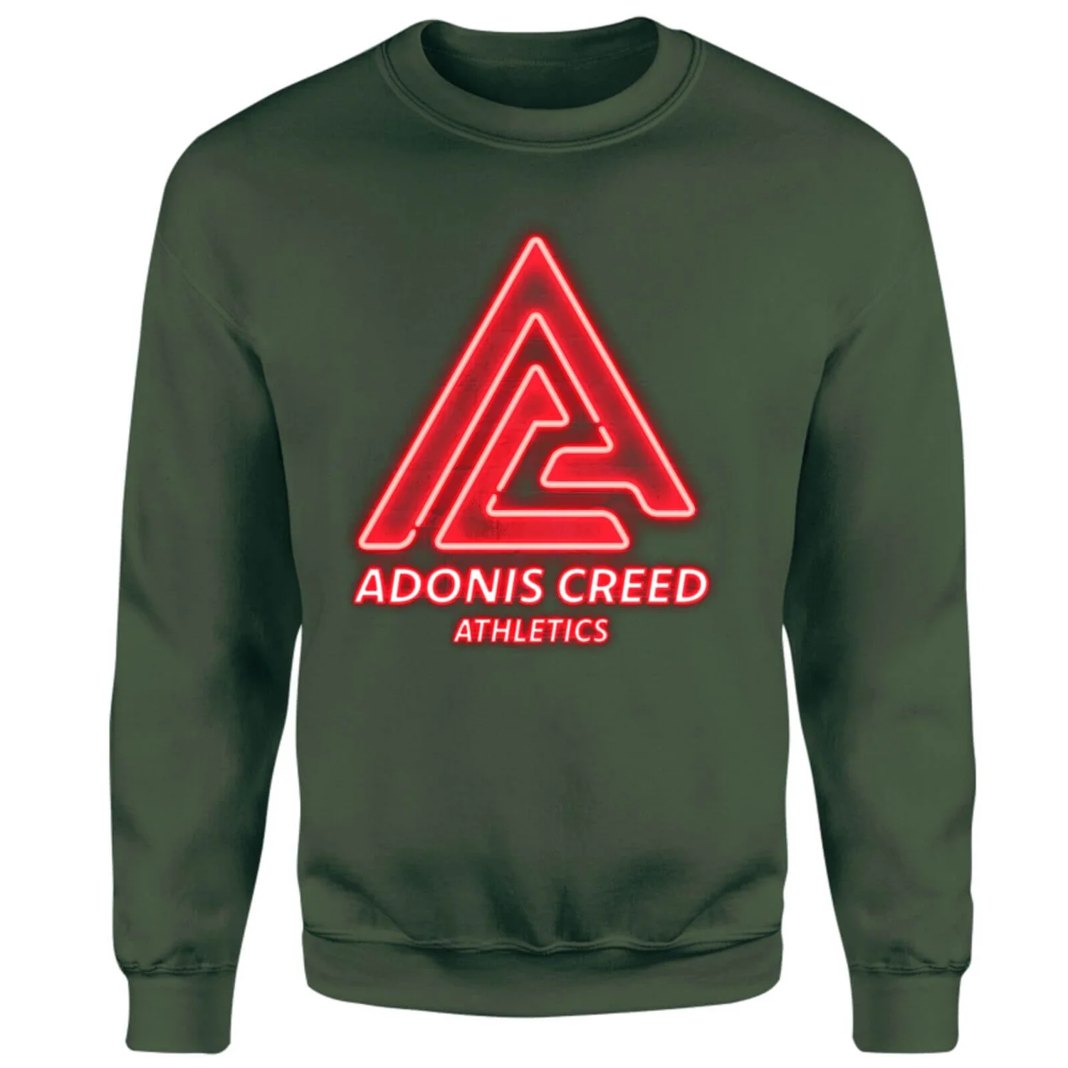 Creed Adonis Creed Athletics Neon Sign Sweatshirt - Green - S