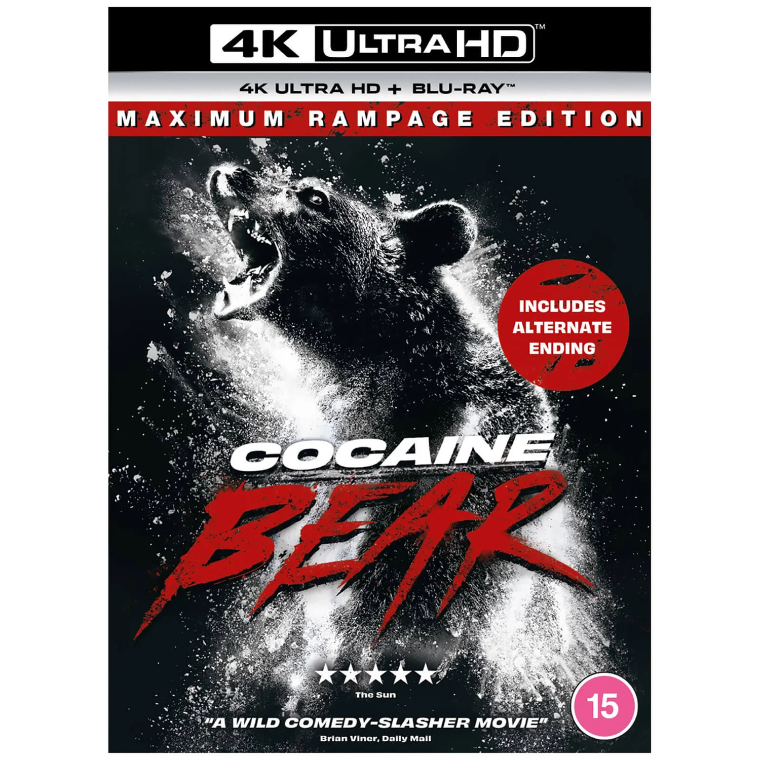 Cocaine Bear 4K Ultra HD (includes Blu-ray)