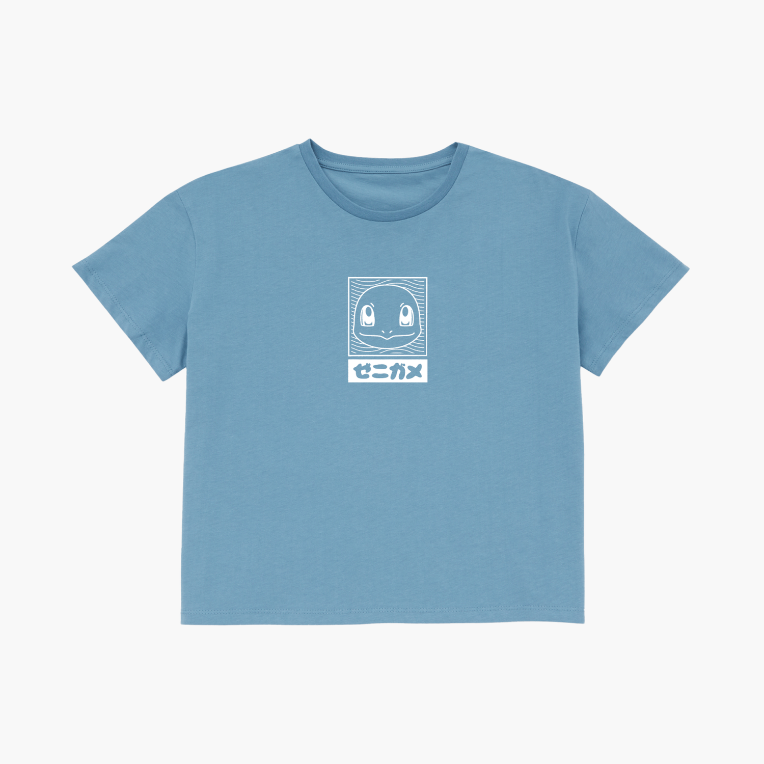 Pokémon Squirtle Women's Cropped T-Shirt - Teal