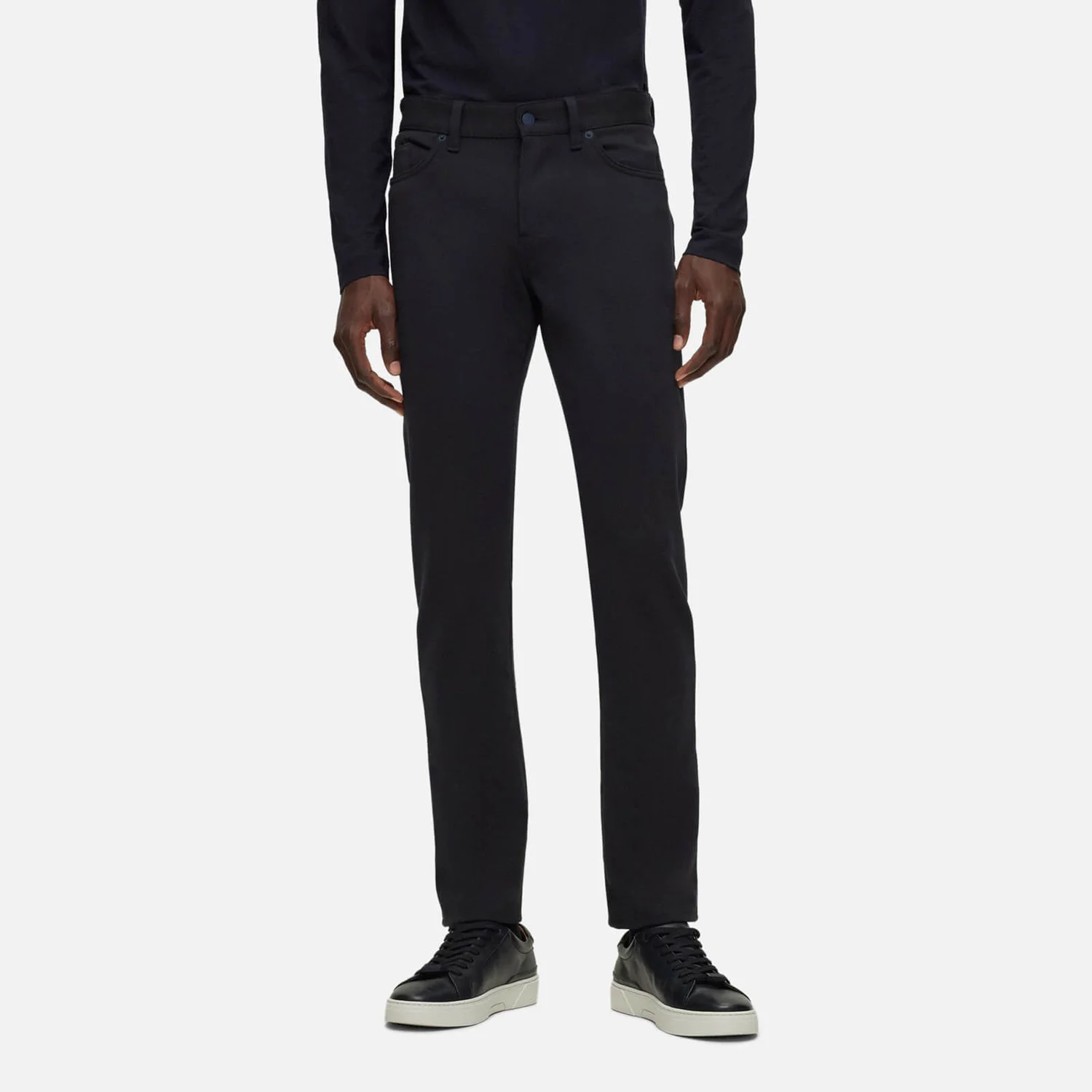 BOSS Black Delaware3-1-20 Slim Fit Canvas Trousers - W32/L34