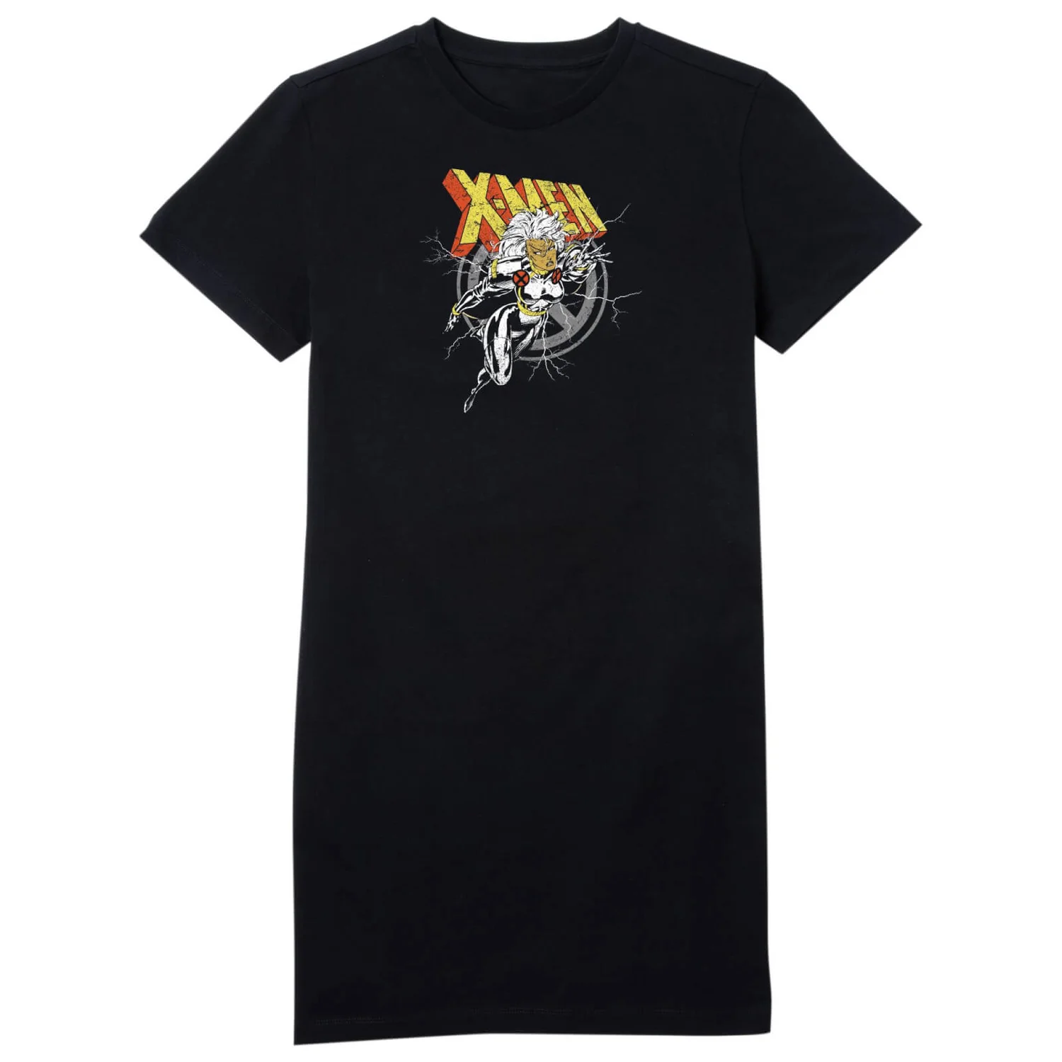 X-Men Storm Women's T-Shirt Dress - Black