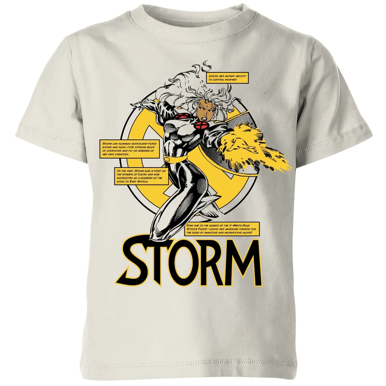 X-Men Storm Bio Kids' T-Shirt - Cream